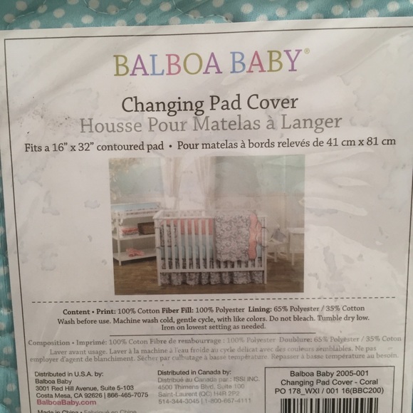 Baby's changing pad cover.16" x 32" NWT - Picture 5 of 5